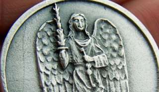 Saint Michael Archangel Pocket Prayer Medal Keep Safe  