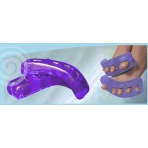  HEALTHY TOES Toe Stretchers   PURPLE   Yoga Size Small 