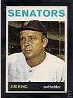 1964 Topps Baseball #217 Jim King Ex Mt Senators