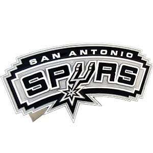  San Antonio Spurs NBA Pewter Trailer Hitch Cover Sports 