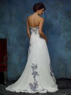 Wedding Dress Evening/Party/Prom/Bridal Gown Custom  