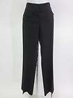 THEORY Black Wool Straight Leg 4 Pocket Pants Slacks Trousers Bottoms 
