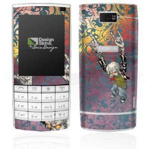   Skins for Nokia X3 Touch   Headbanger Design Folie Electronics