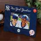 new york yankees 4 x 6 navy blue talking picture