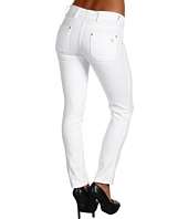 MiH Jeans   Paris Mid Rise Cropped Slim Leg in White