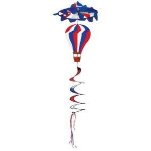  Custom Decor Patriotic Hot Air Balloon Wind Spinner Patio 
