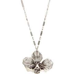 Fossil Wild Orchid Necklace    BOTH Ways