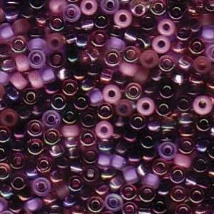  Lilac Mix Size 11 Miyuki Seed Beads Tube Arts, Crafts 