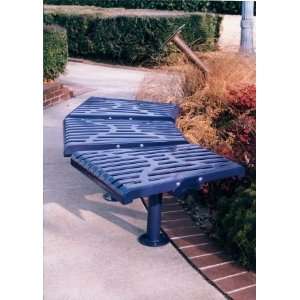  Webcoat Downtown Classic Style 3 Seat Bench without Backs 