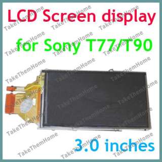   Display for Sony Cyber shot DSC T77 DSC T90 T77 T90 Camera  