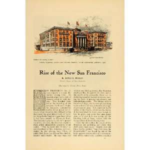  1906 San Francisco Earthquake Fire Rebuilding Article 
