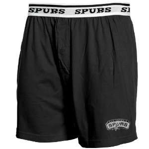  NBA San Antonio Spurs Black Team Logo Boxer Shorts Sports 