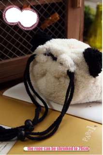 Lovely Expression Panda Bag Shrinkable Bag Good Feeling H348  