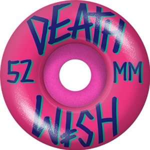  Deathwish Stacked 52mm Pink Navy Aqua Skate Wheels