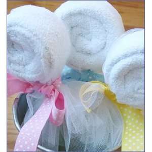  Baby Shower Favors Washcloth Lollipop Kit Health 