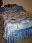  Sea Breeze Boat Nautical Blue Bed in a Bag Comforter Sheet Set Queen