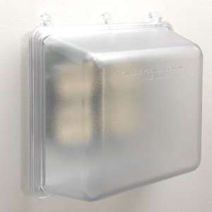  2 Gang In Use Weatherproof Cover, Clear