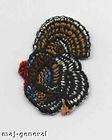 TURKEY   EMBROIDERED PATCH