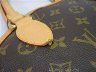 Louis Vuitton LOCKIT Monogram BAG Handbag LV Brown PURSE Small Tote 