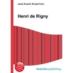  Henri de Rigny Ronald Cohn Jesse Russell Books