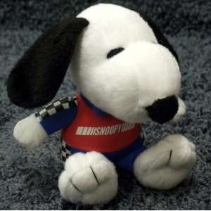  Retired Peanuts Charlie Brown 5 Inch Nascar Snoopy Plush 