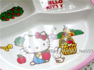 HelloKitty Child Baby Toddler Divided Dish / Plate 02  
