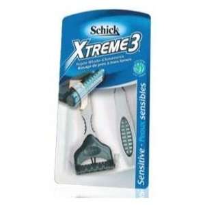  Schick Xtreme3 Disposable Razors Sensitive 12X4 Health 