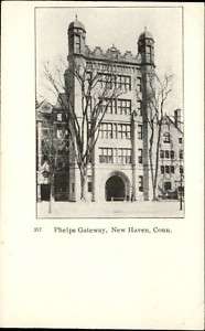 NEW HAVEN CT Phelps Gateway c1910 Postcard  