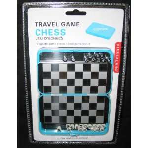    Kikkerland Folding Travel Magnetic Mini Chess Set Toys & Games