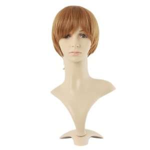    6sense Casual Maple Short Straight Wig Hair Replacement Beauty