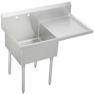 com Elkay WNSF8124R2 Weldbilt Single Compartment Scullery Commercial 