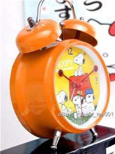 Peanuts Snoopy & Spike Olaf Andy Twin Bell Alarm Clock  