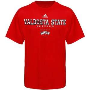 adidas Valdosta State Blazers Red True Basic T shirt (X Large)  