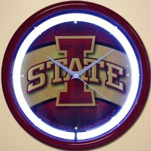  Iowa State Cyclones Plasma Wall Clock