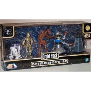  Disney Star Wars Droid Figure Figurine Set Toys & Games
