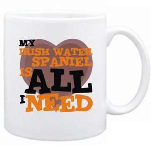  New  My Irish Water Spaniel Is All I Need  Mug Dog