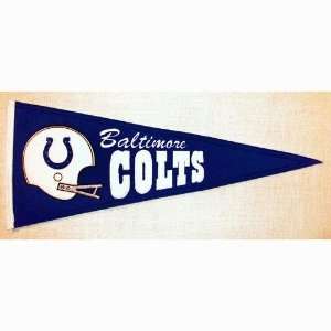  Indianapolis Colts   NFL Throwback Pennant Patio, Lawn & Garden