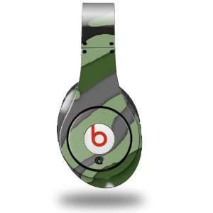  Camouflage Green Decal Style Skin (fits genuine Beats 