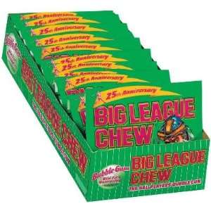 Big League Chew Watermelon 12 Count  Grocery & Gourmet 