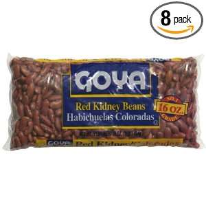 Goya Red Kidney Bean, 16 Ounce (Pack of 8)  Grocery 
