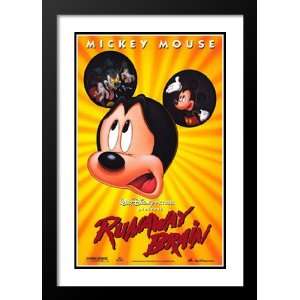  Runaway Brain 32x45 Framed and Double Matted Movie Poster 