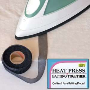  Heat Press Batting Together 3/4X 10 Yards Black Arts 