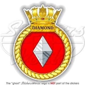   , Emblem British Royal Navy Destroyer 4 (100mm) Vinyl Sticker, Decal