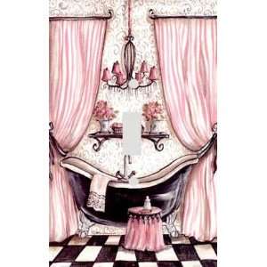 Fancy Bathroom Decorative Switchplate Cover