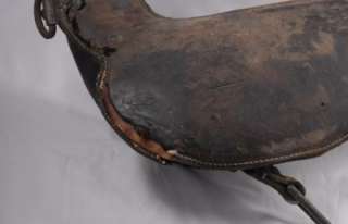 Antique Civil War McClellan ? 11 INCH SEAT Horse Saddle  