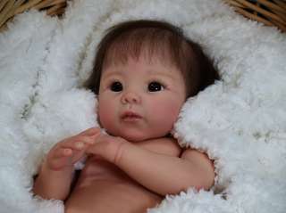 Bonnies Babies Gorgeous Reborn Linda Murray RETIRED Cradle Kit Tami 