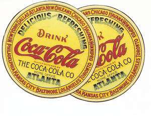 vintage looking coke logos but new water decals  