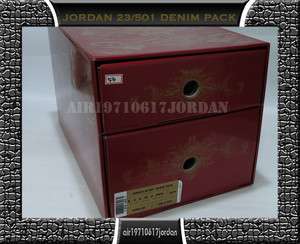   Jordan 23/501 Denim Pack US 12 Shirt 3XL Jeans 38W34L DS limited rare