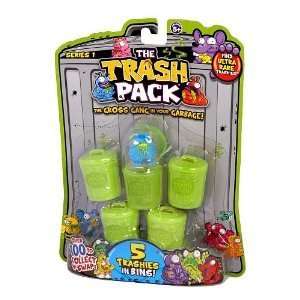   The Trash Pack   Trashies 5 Pack Collectible Figures Toys & Games
