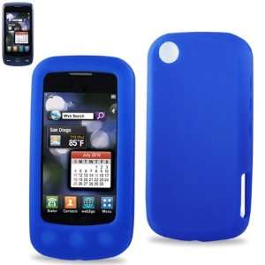  Silicone Case 01 LG Sentio GS505 NAVY Cell Phones & Accessories